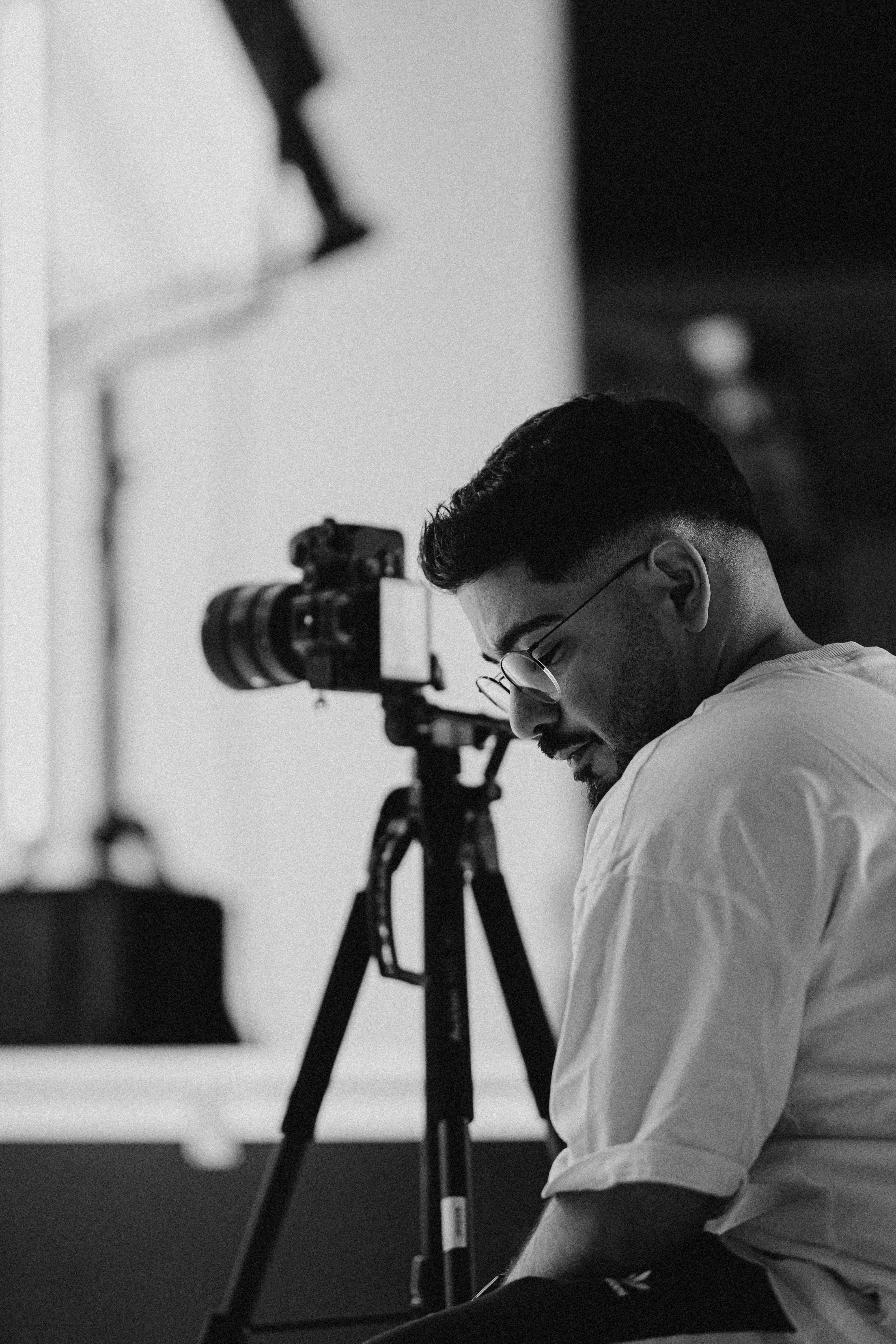 Kerim Kurt bei einer professionellen Foto- und Videoproduktion